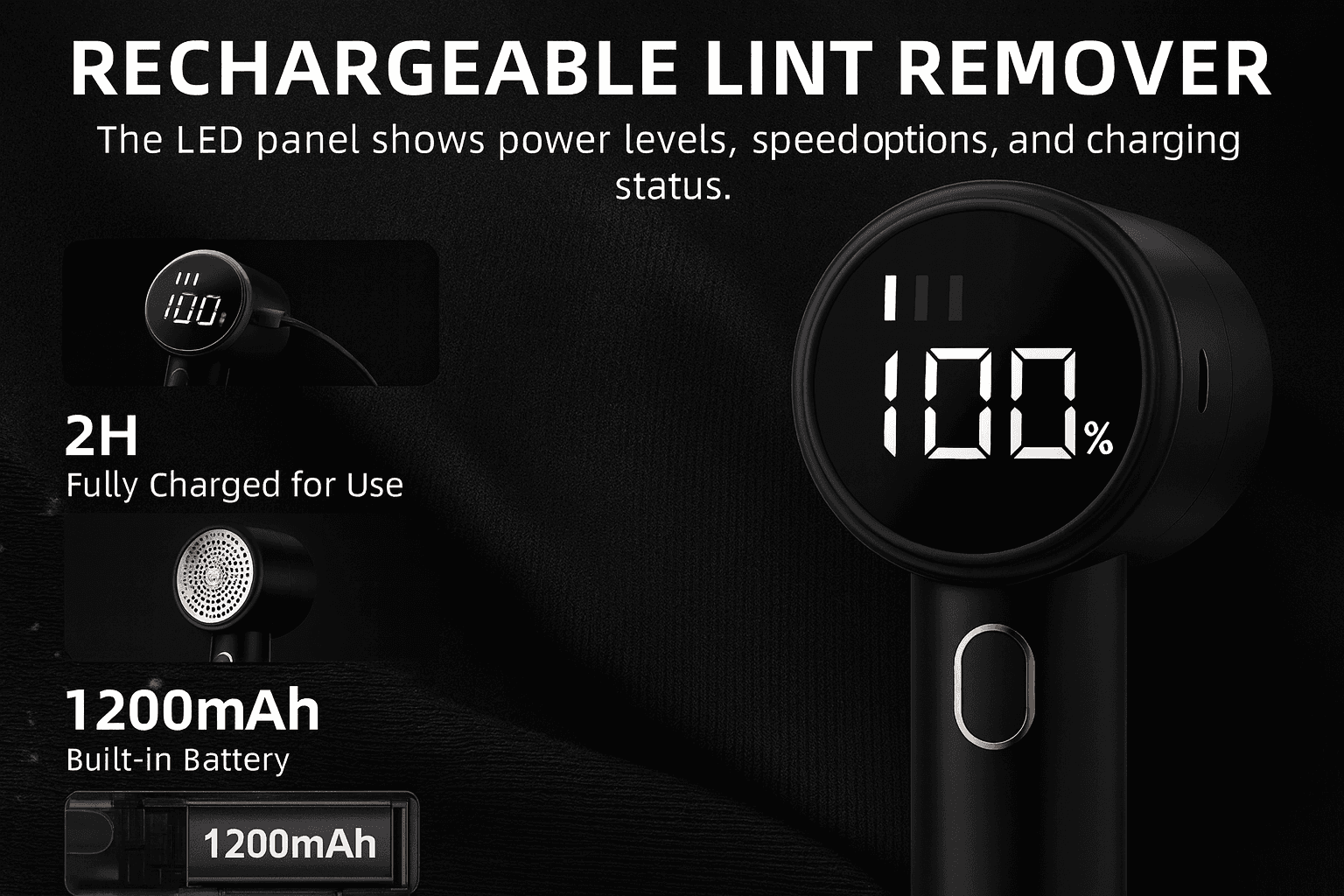 Pelsee Electric Fabric Shaver Features